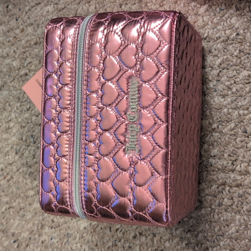 Juicy Couture travel cosmetic case